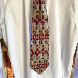 Harry Rosen Y2K Silk Tie Made in Italy